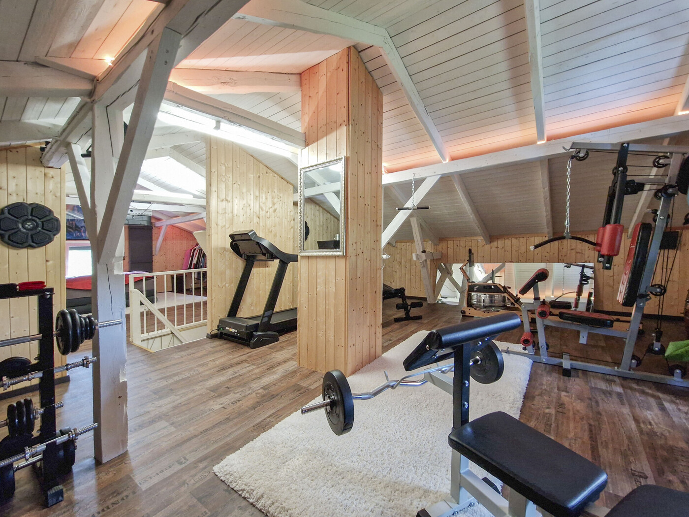 Fitnessraum im DG
