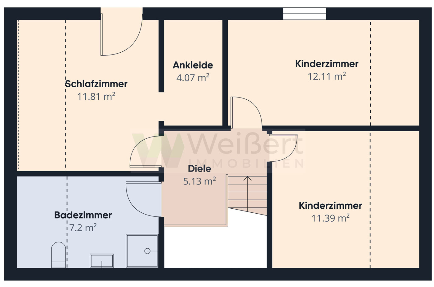 Grundriss Dachgeschoss