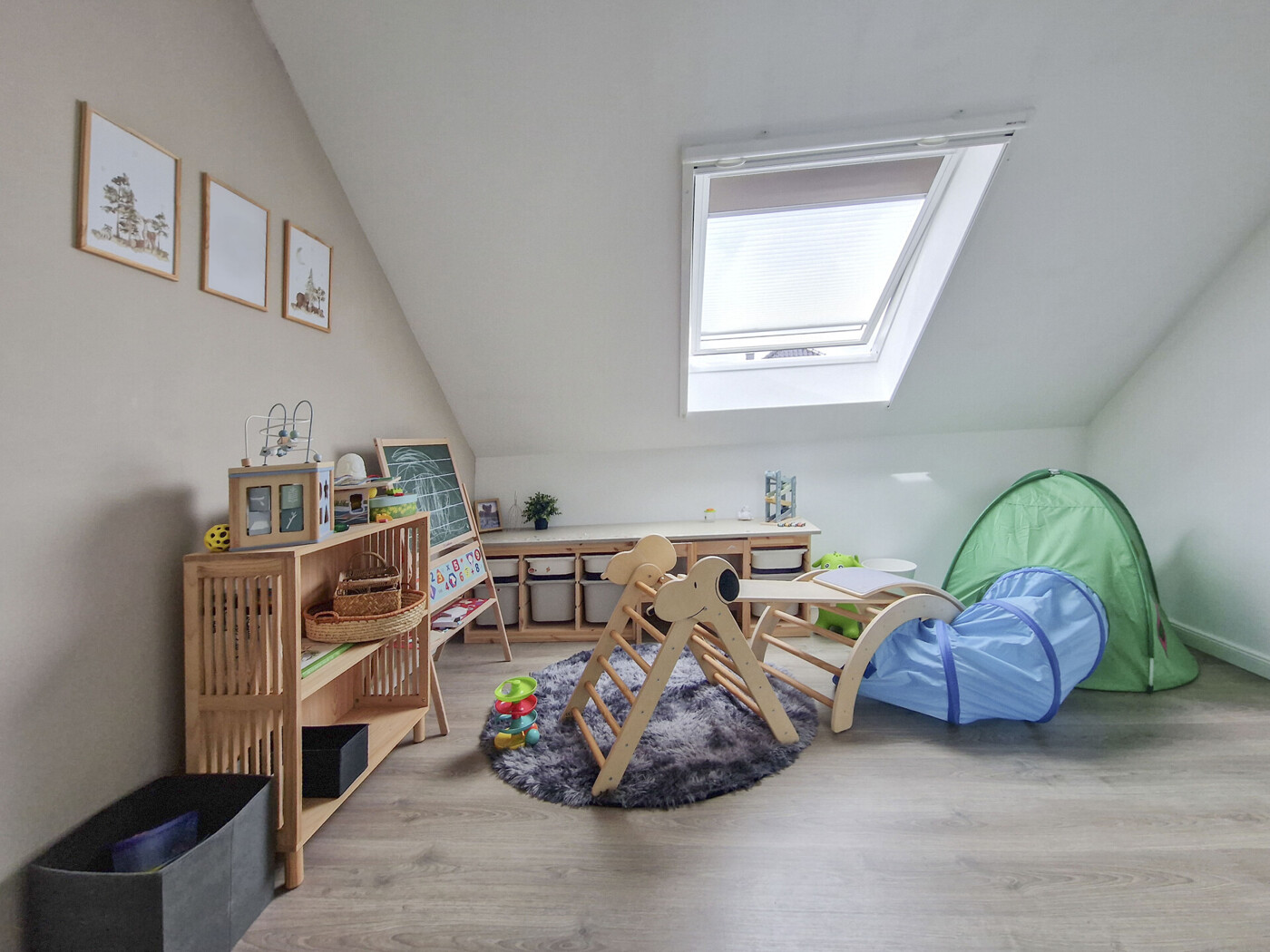 Kinderzimmer im Dachgeschoss