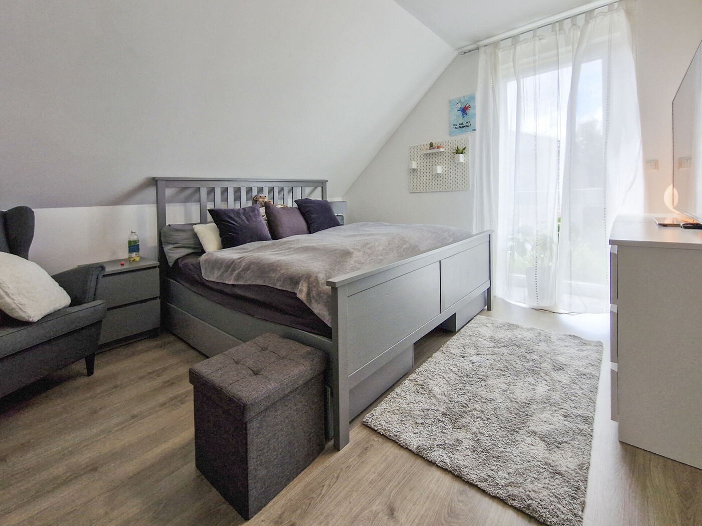 Schlafzimmer im Dachgeschoss