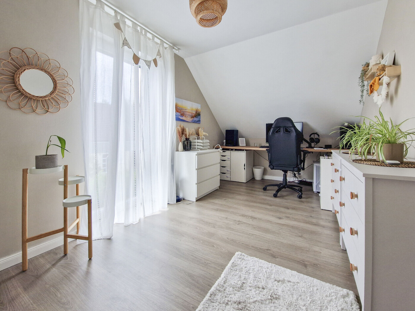 Büro im Dachgeschoss