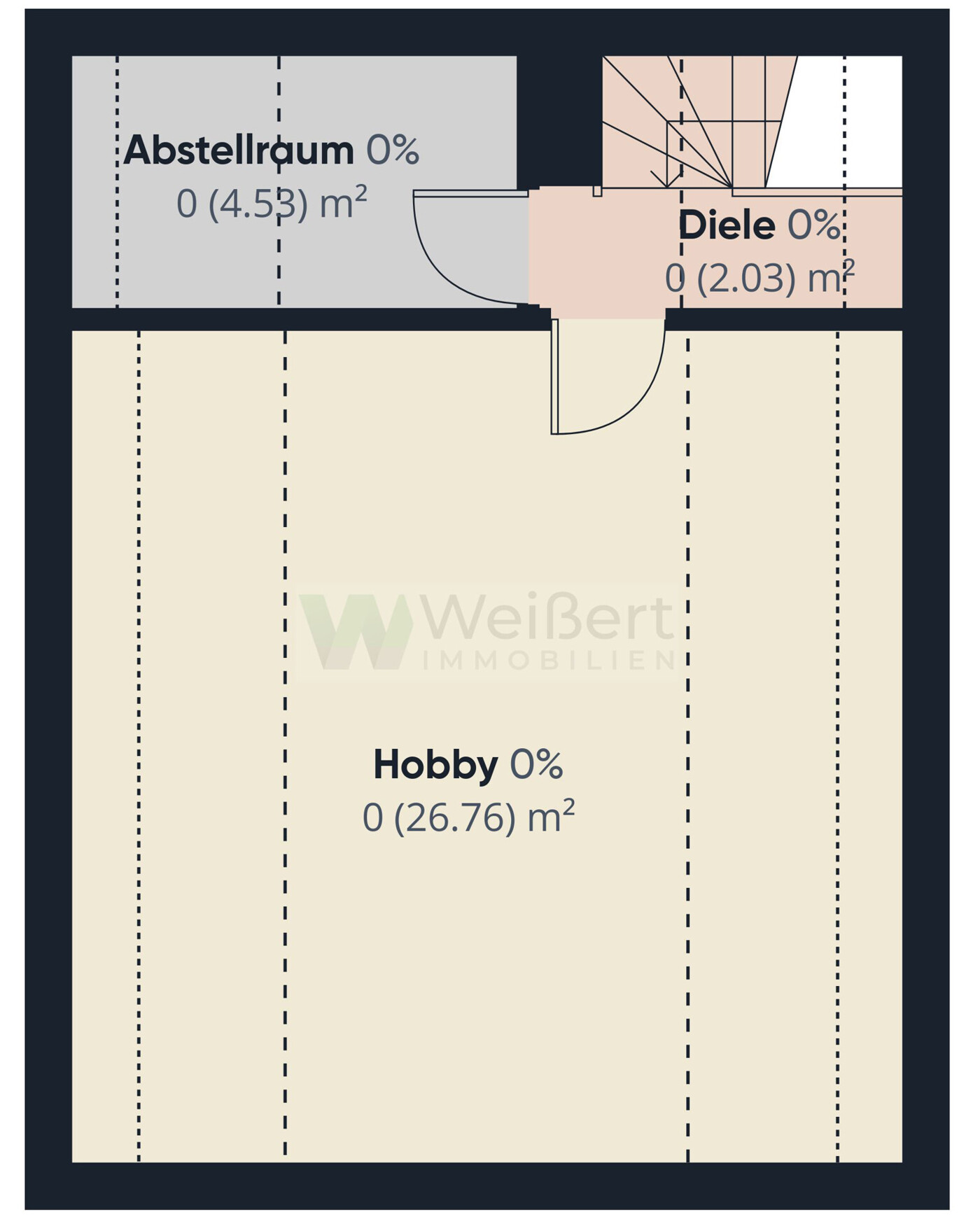 Grundriss Spitzboden