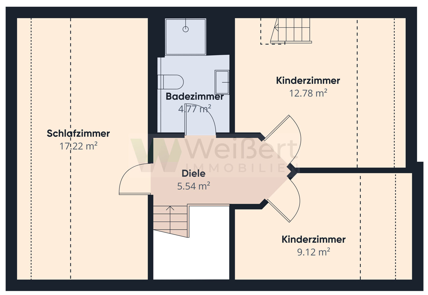 Grundriss Dachgeschoss