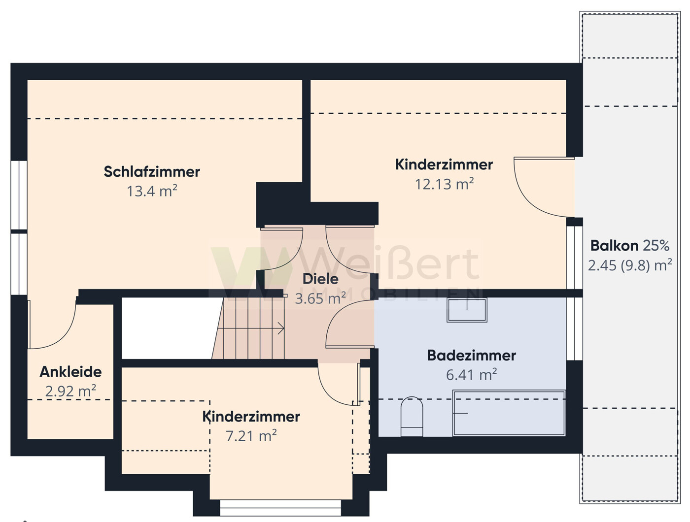 Grundriss Dachgeschoss