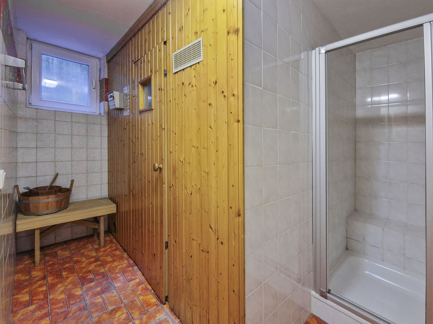 Sauna im UG