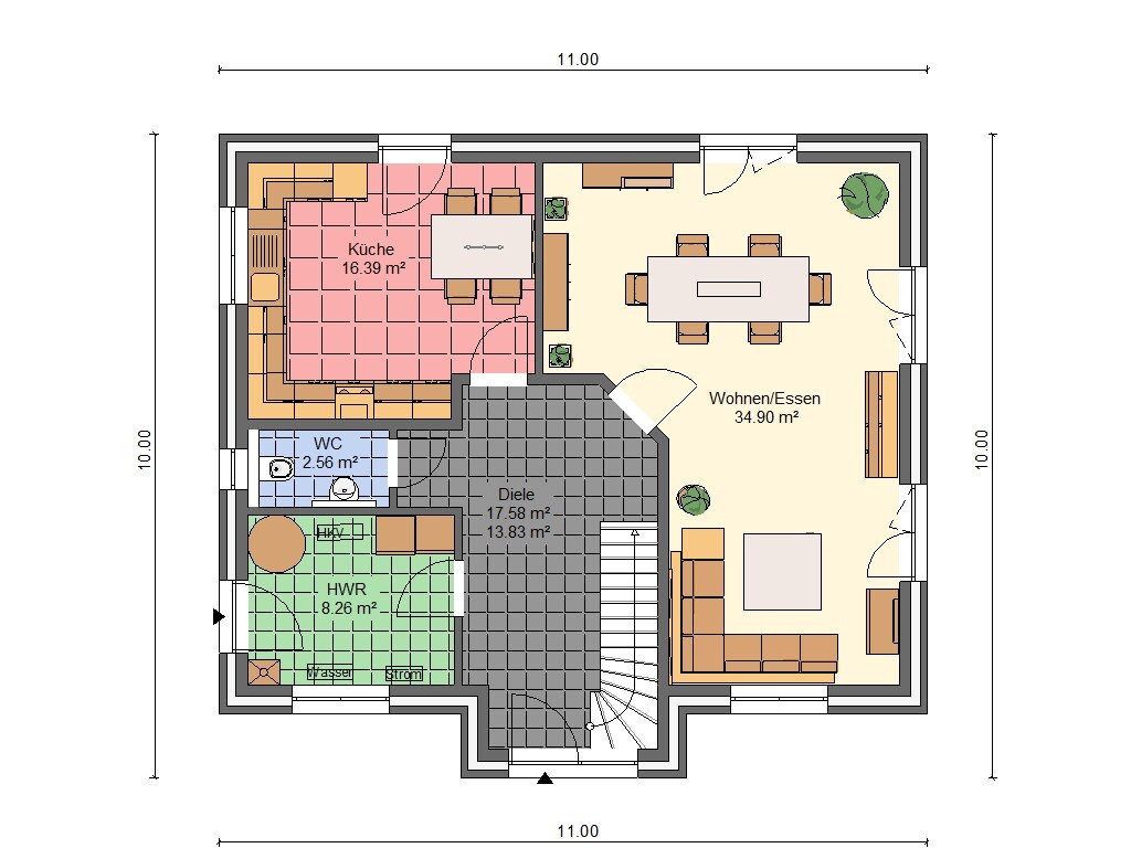 Grundriss EG