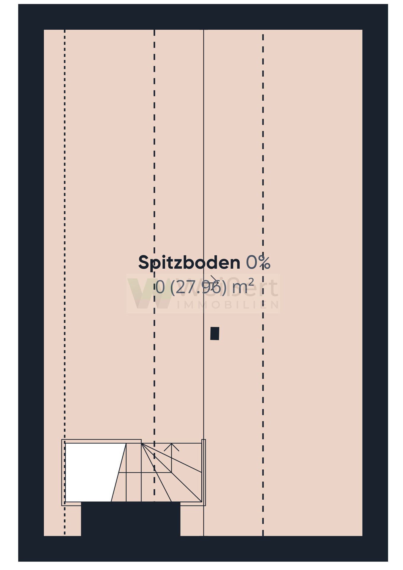 Grundriss Spitzboden