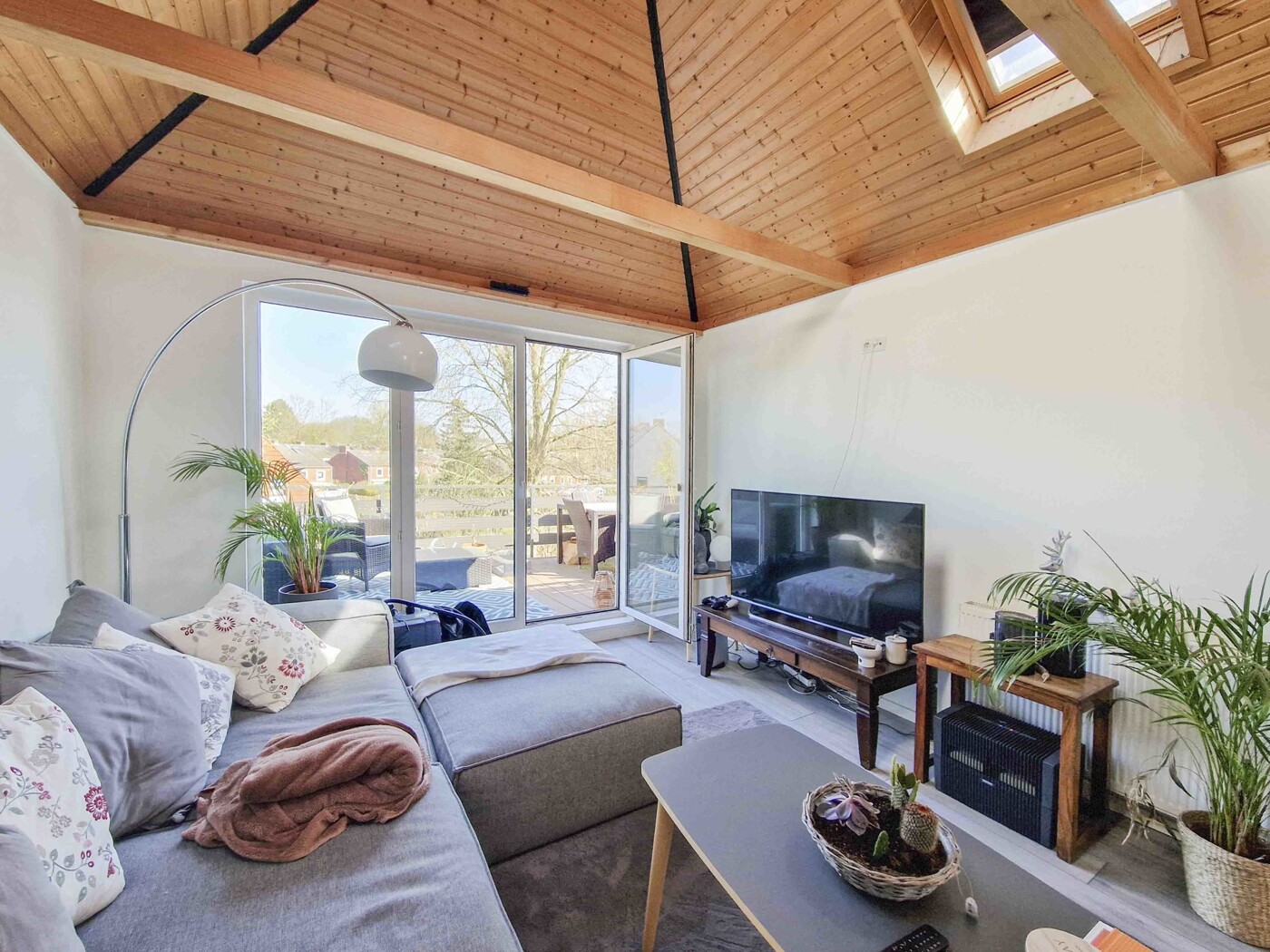 Wohnzimmer im DG Whg. 1