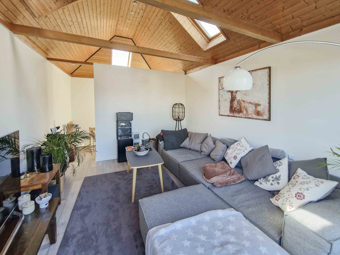 Wohnzimmer im DG Whg. 1