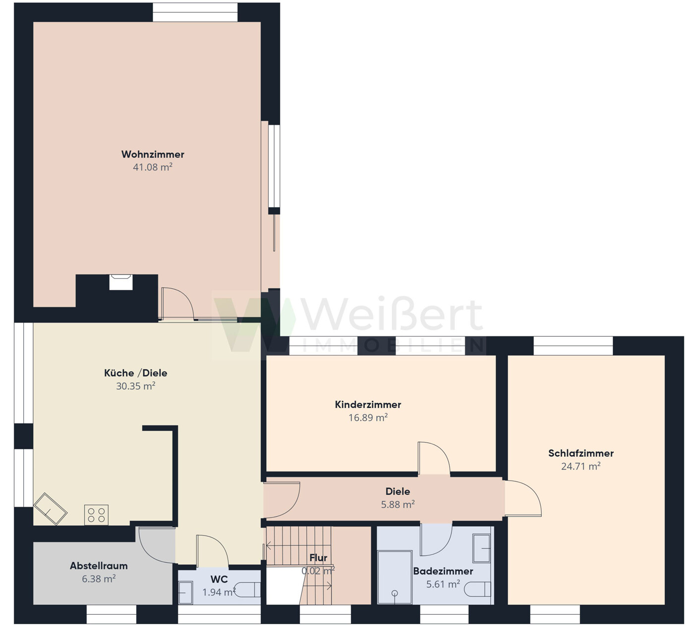 Grundriss Obergeschoss