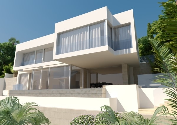 Minimalistische Villa Minimalistische Villa