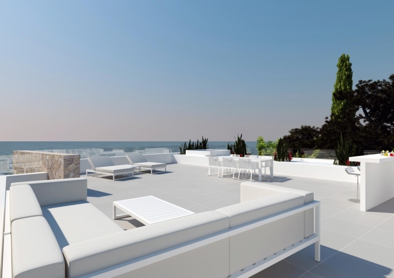 Luxus Villa 1. Line über Felsenküste Luxus Villa 1. Line über Felsenküste