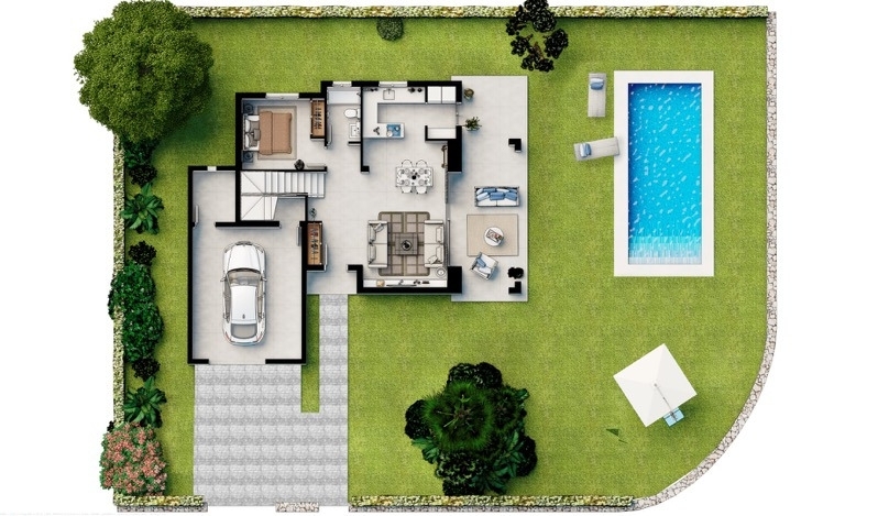 Plan Villa