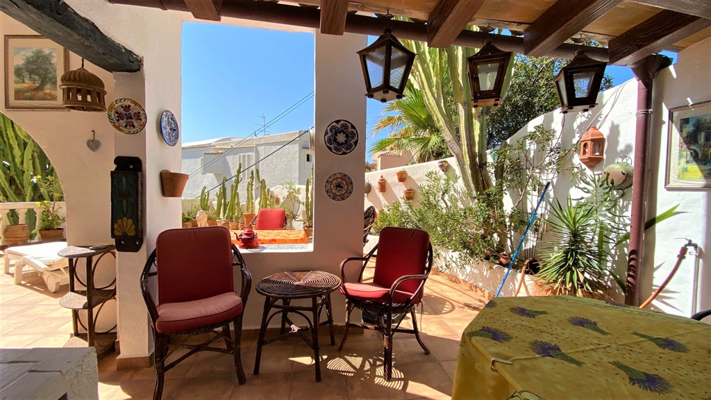 grosse Terrasse in Cala Fornells grosse Terrasse in Cala Fornells