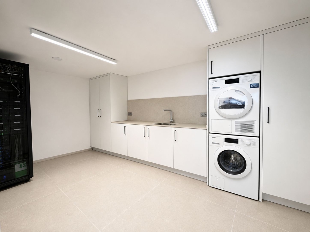 Hauswirtschaftsraum Spa Ebene unten