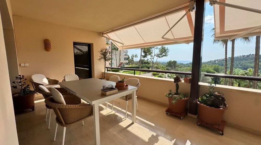 Terrasse Süd Meerblick