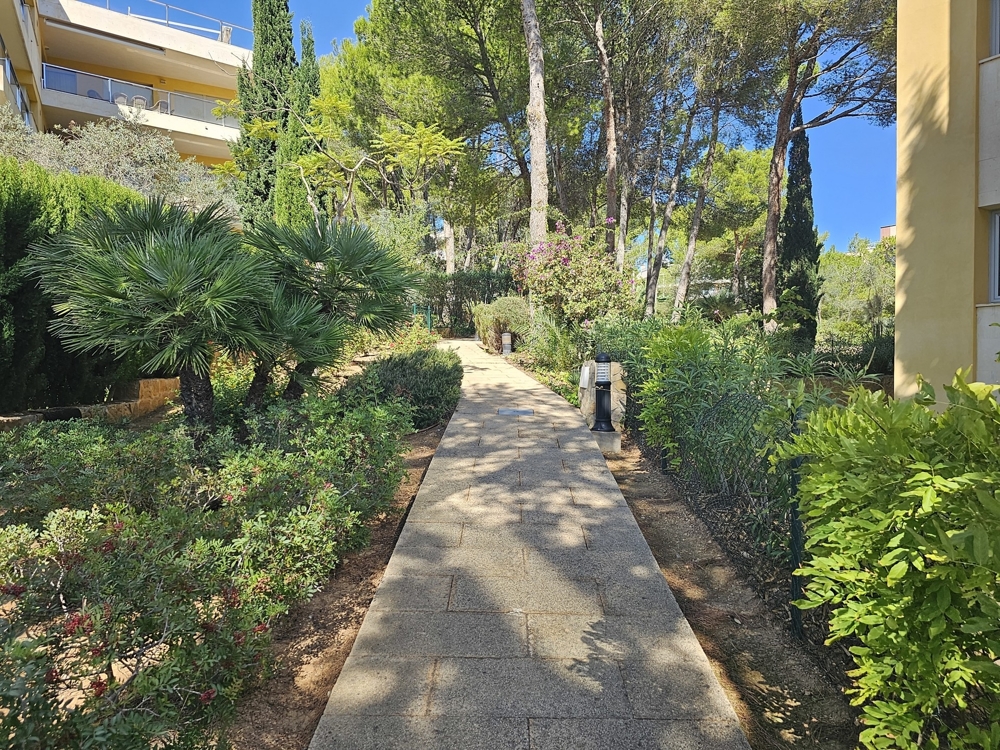 geschlossene Wohnanlage