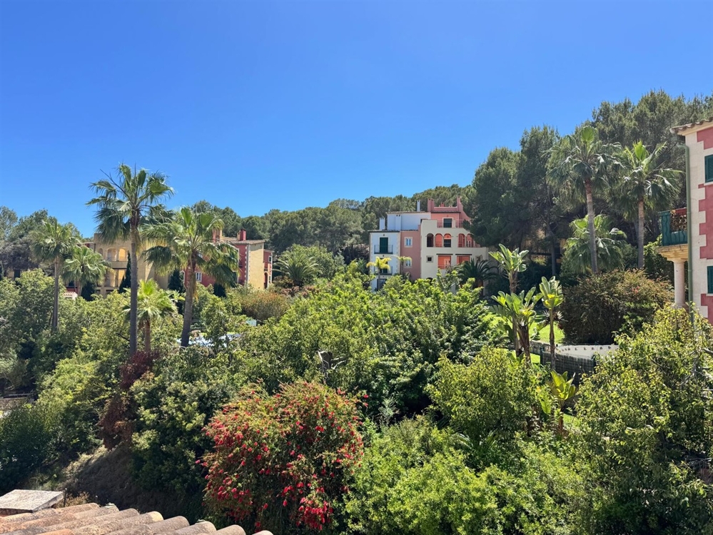 Blick von der Dachterrasse 