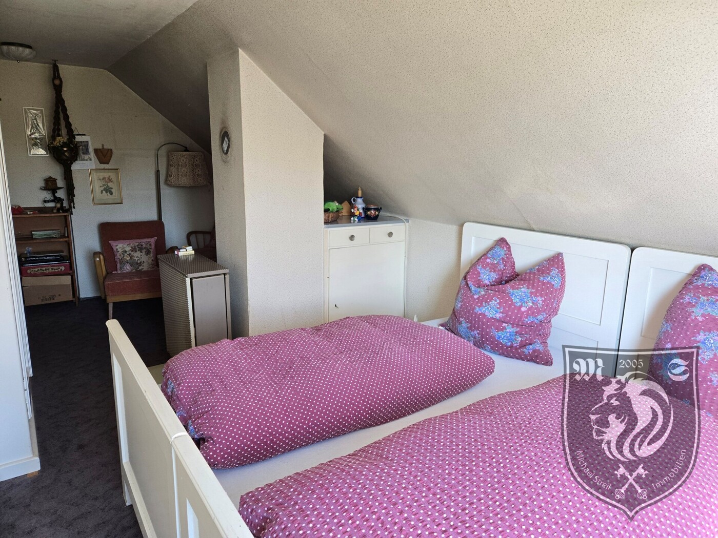 Schlafzimmer 3 OG, Ansicht 1