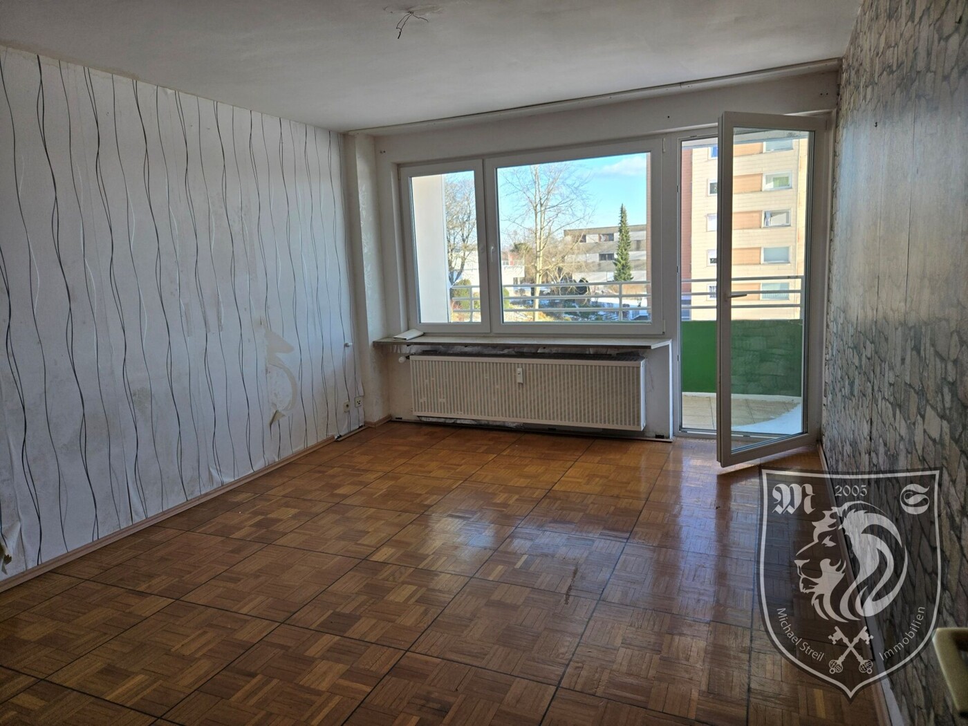 Schlaf- Wohnbereich, Ansicht 1