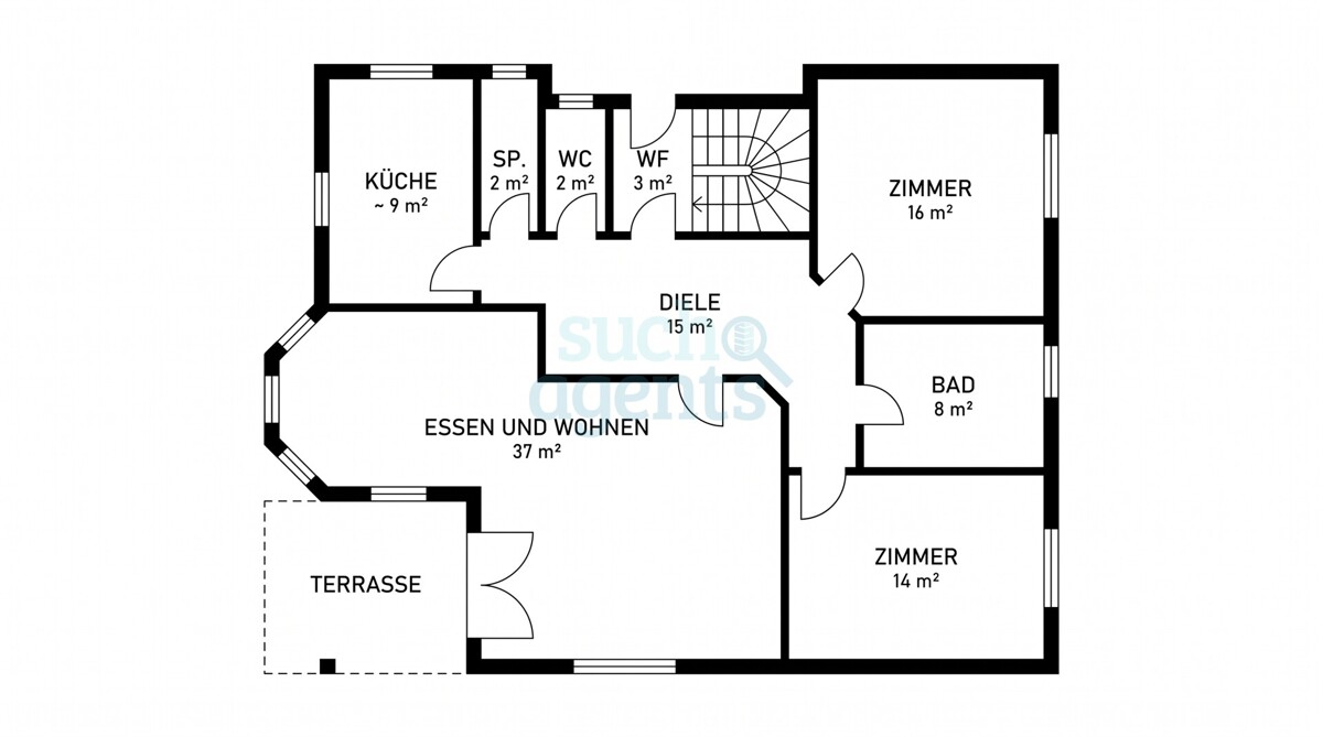 Grundriss EG - Immoedi