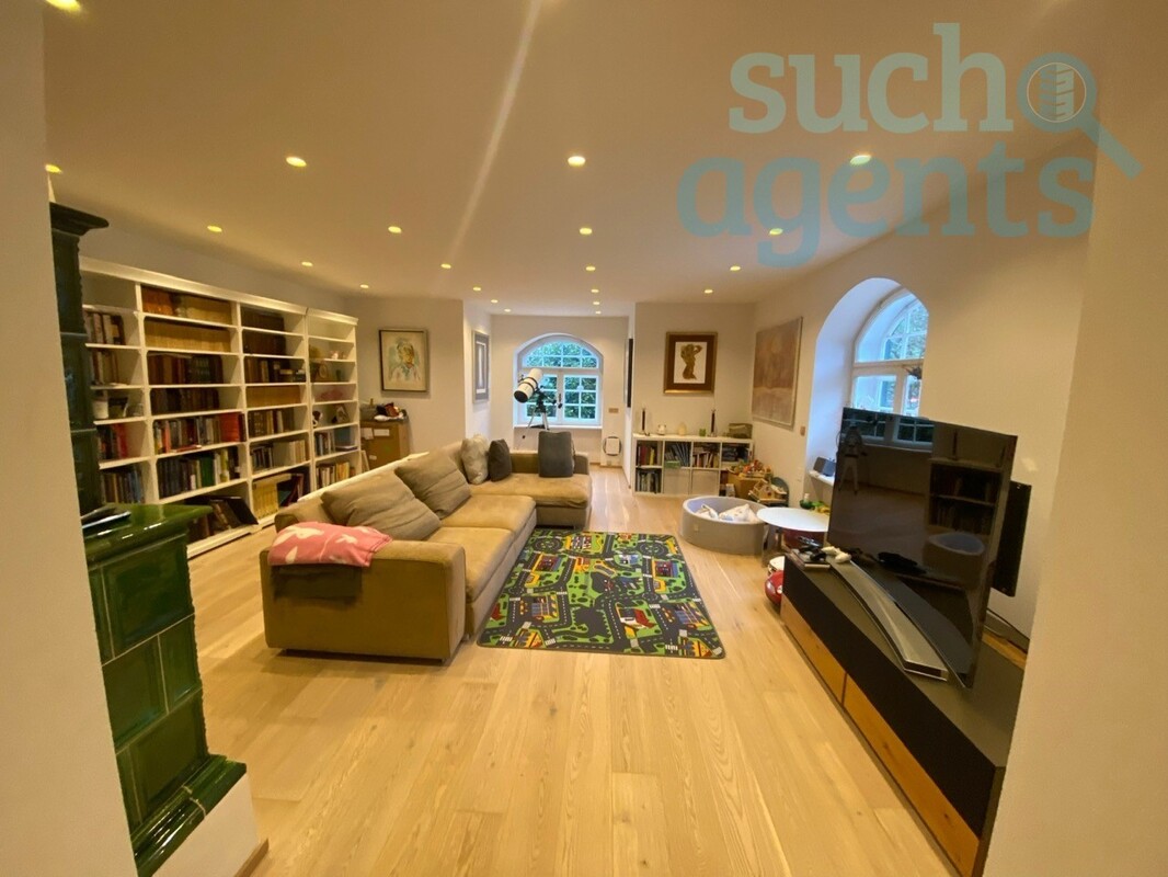 Bibliothek  Wohnzimmer