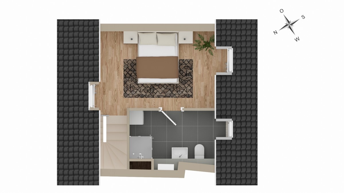 Grundriss Wohnung 9 DG