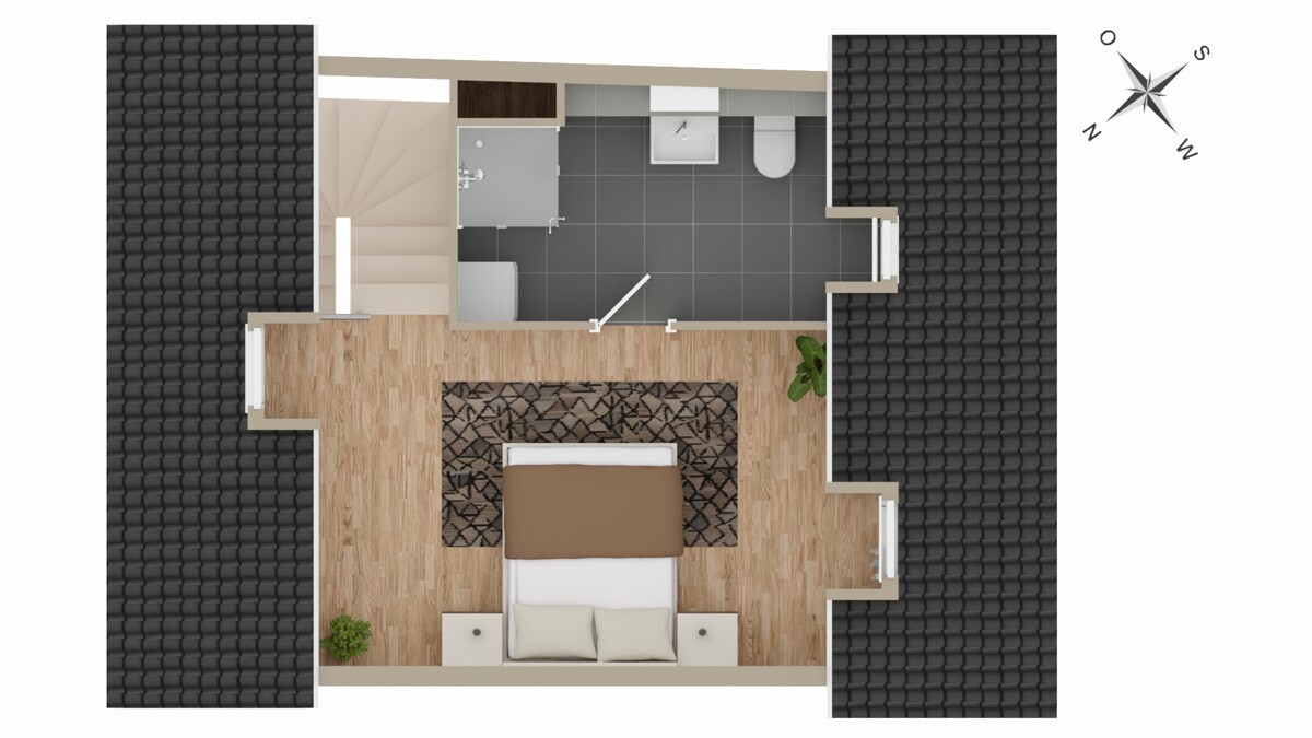 Grundriss Wohnung 10 5.OG