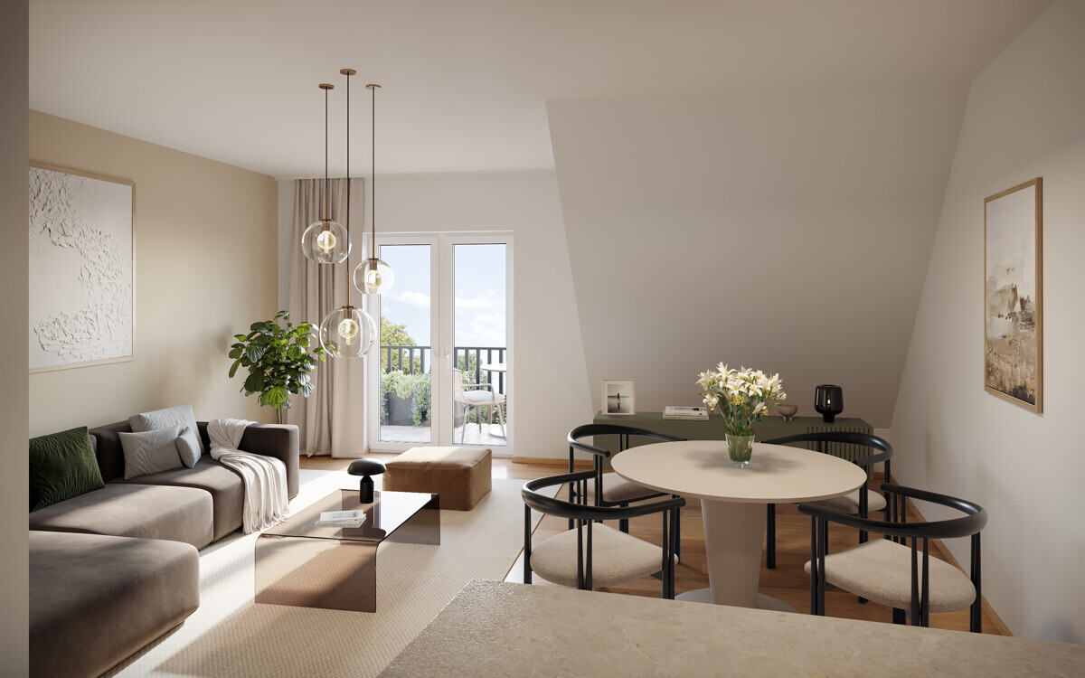 Ess- und Wohnzimmer