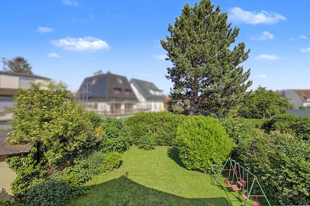 Ausblick Garten