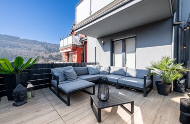 Sommereindruck Terrasse