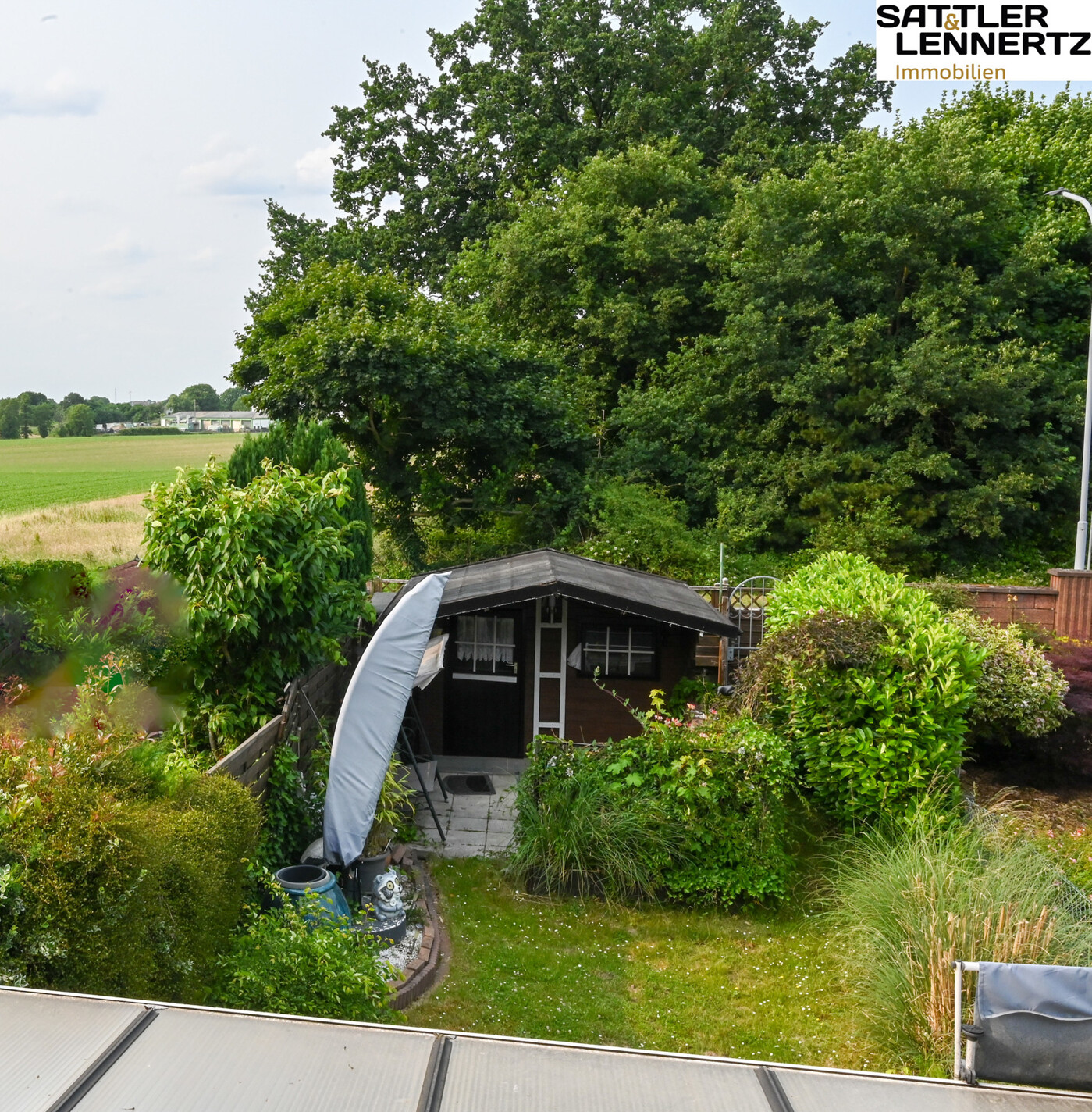 Blick in den Garten