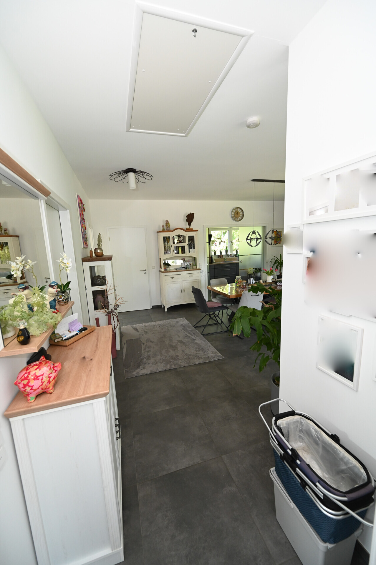 Blick auf den Essbereich