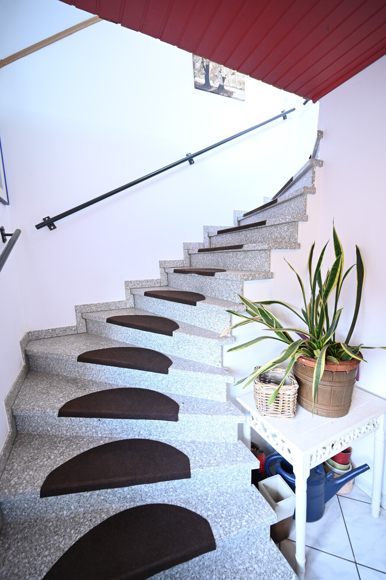 Treppe 1- OG in das Studio