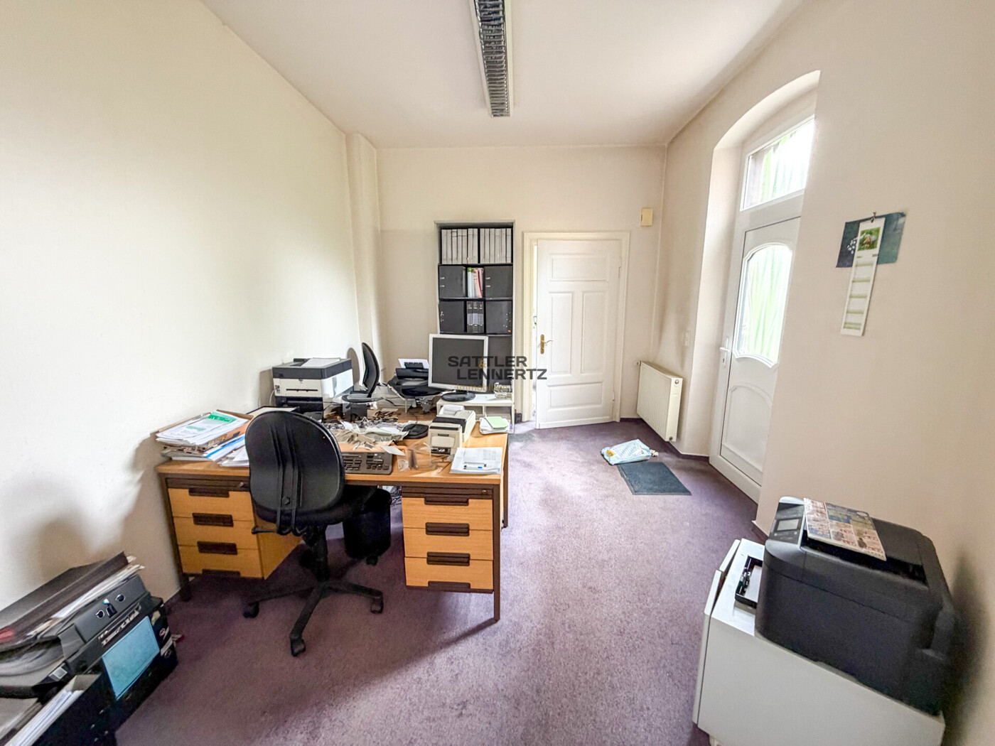 Erdgeschoss Küche/Schlafzimmer bzw. Büro