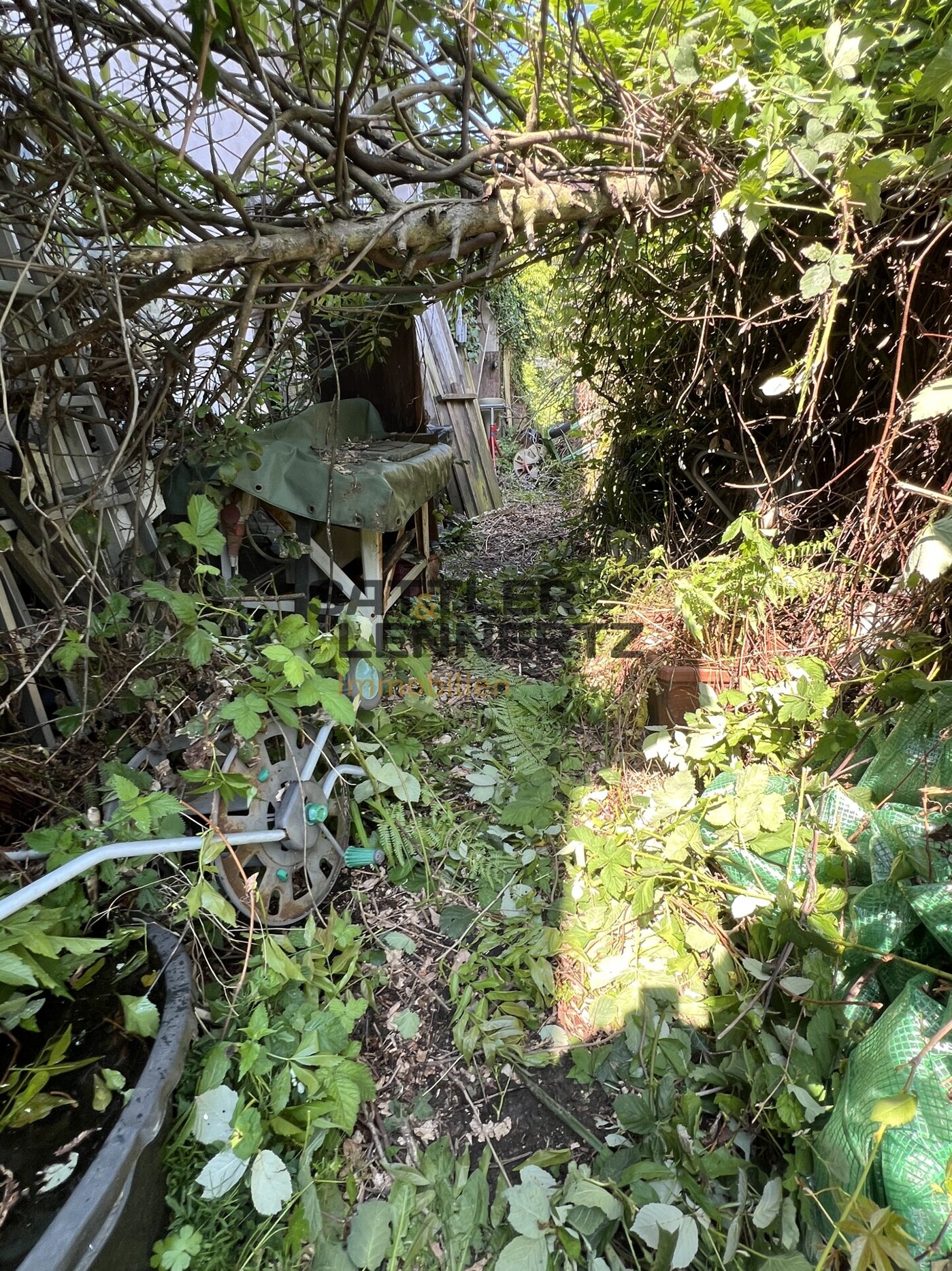 Weg zum Garten