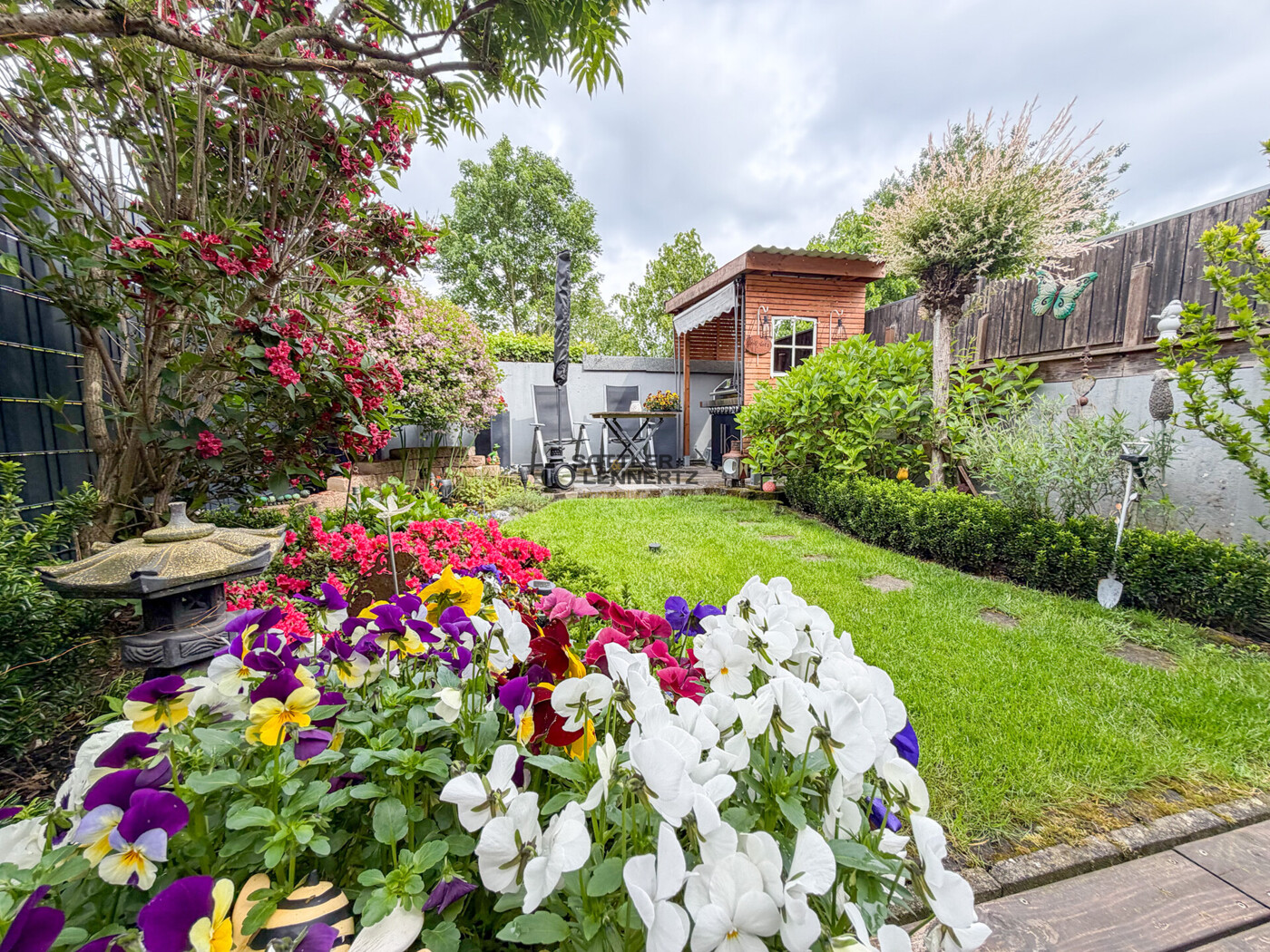 Blick in den Garten 