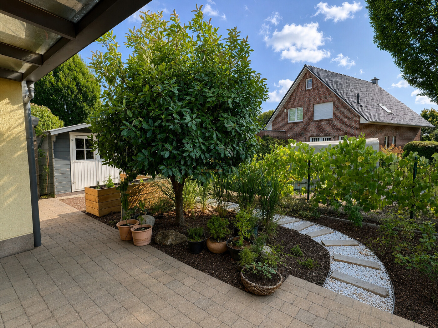 Blick in den Garten