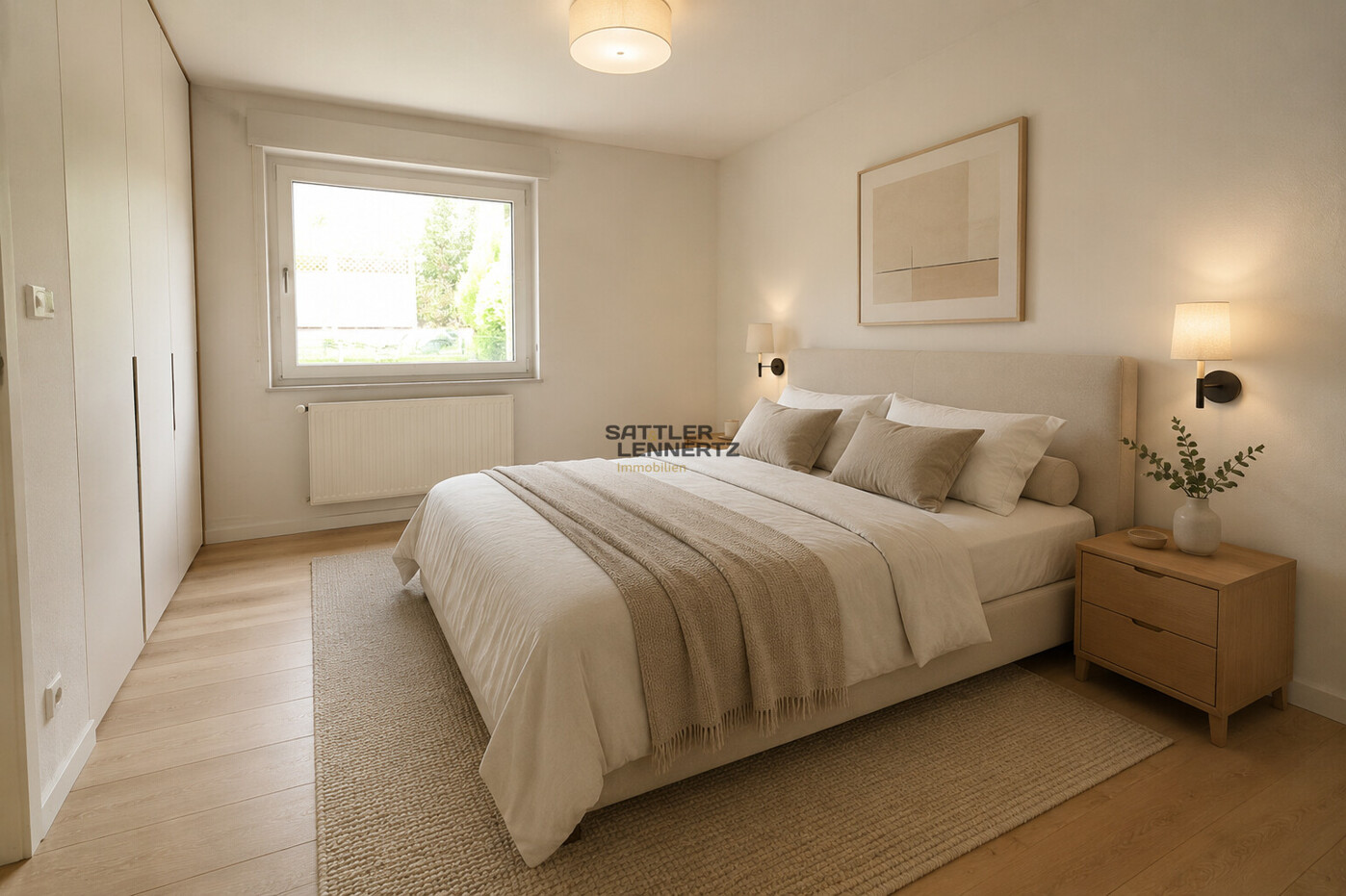 KI-Annimiert Schlafzimmer 2
