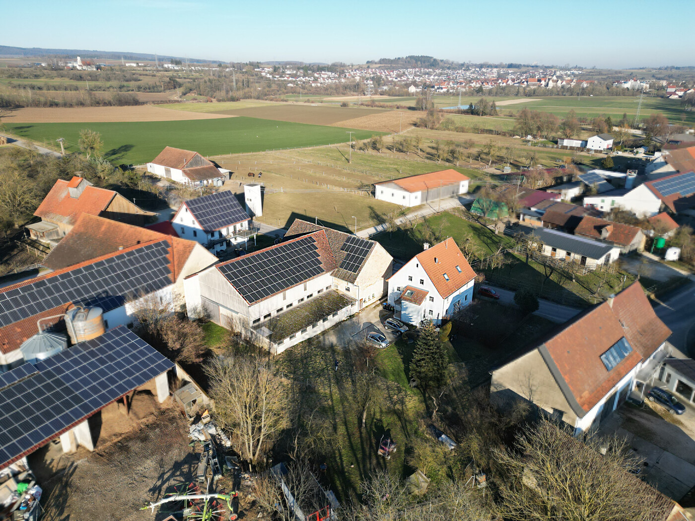 Anblick Hofstelle