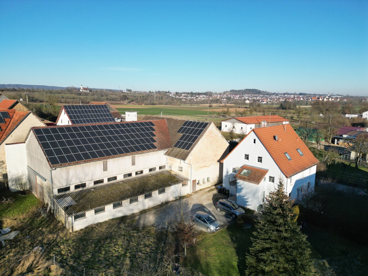 Anblick Hofstelle