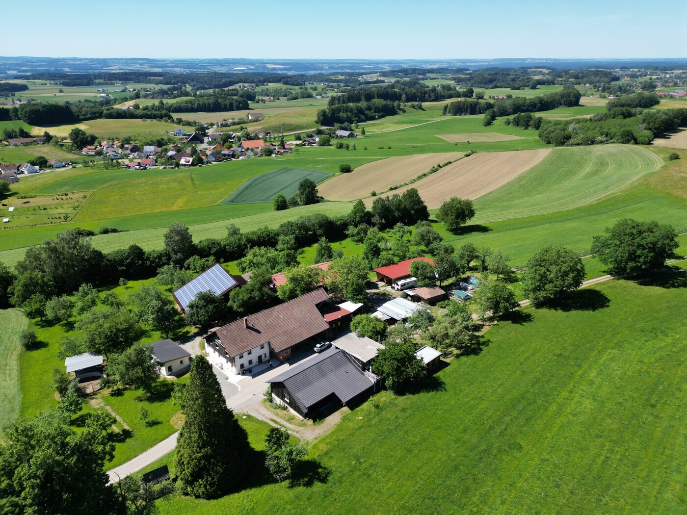 Luftaufnahme Anwesen