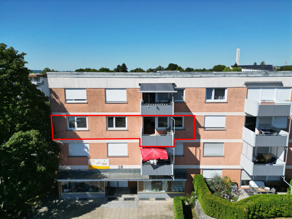 Wohnung im Gebäude