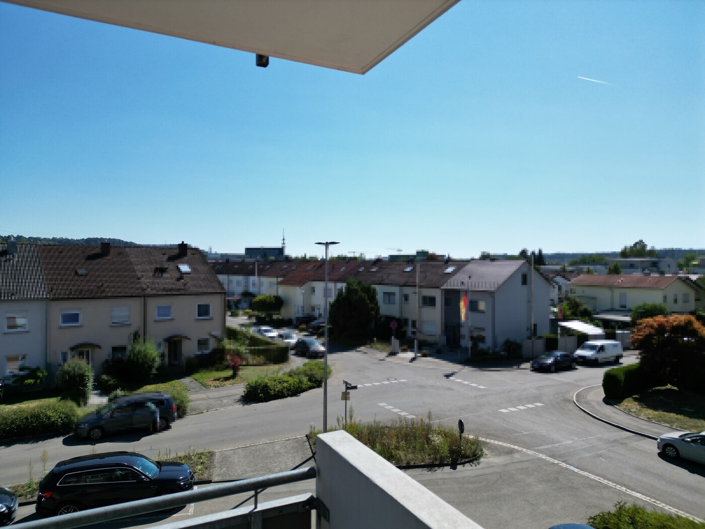 Ausblick Balkon