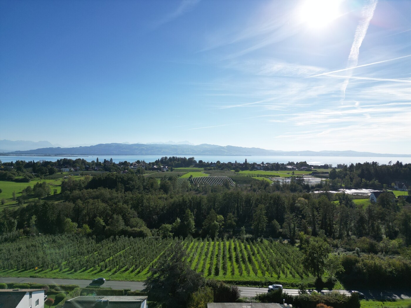 Entfernung Bodensee