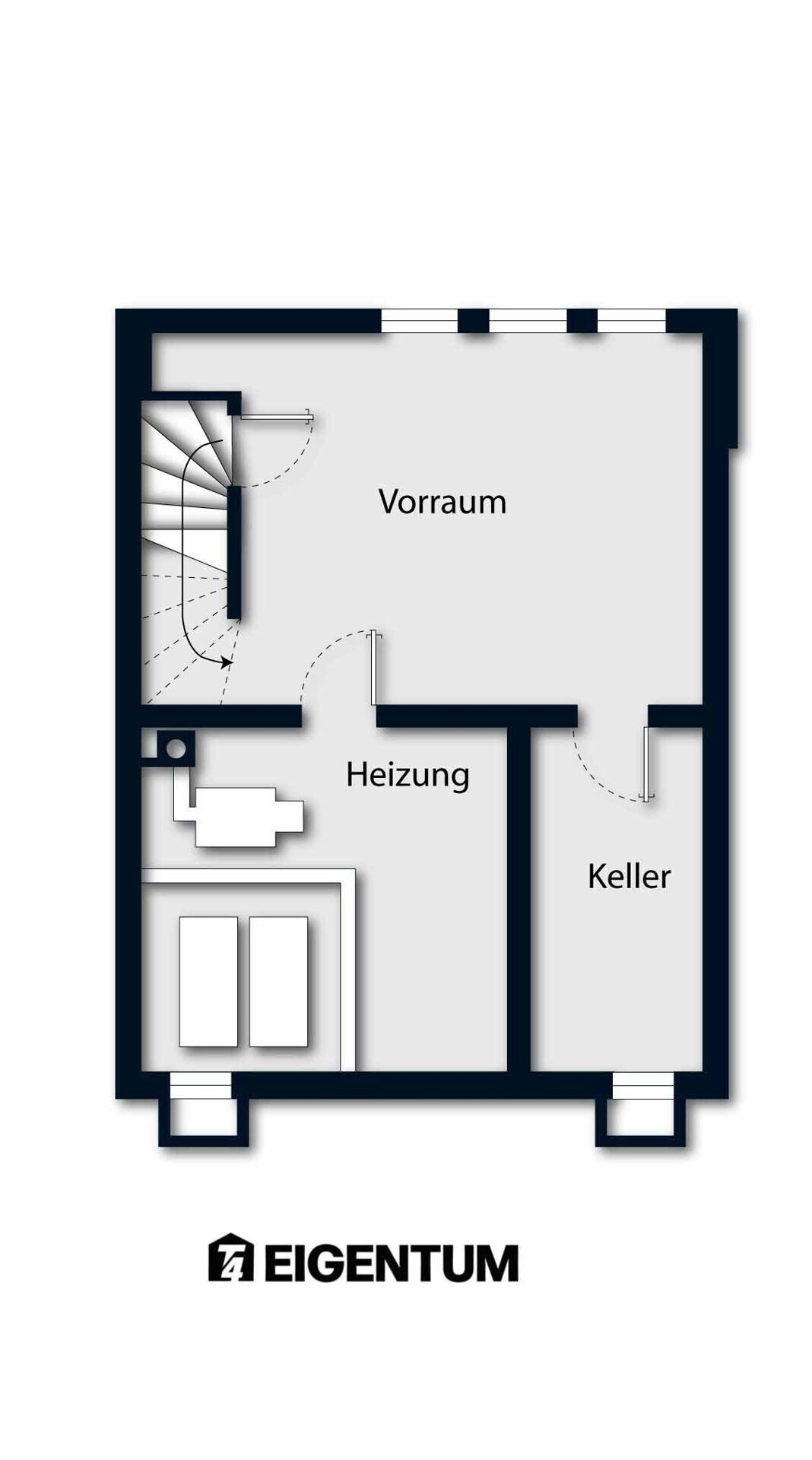 Grundriss Untergeschoss