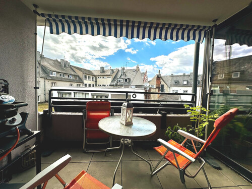 Loggia mit Ausblick