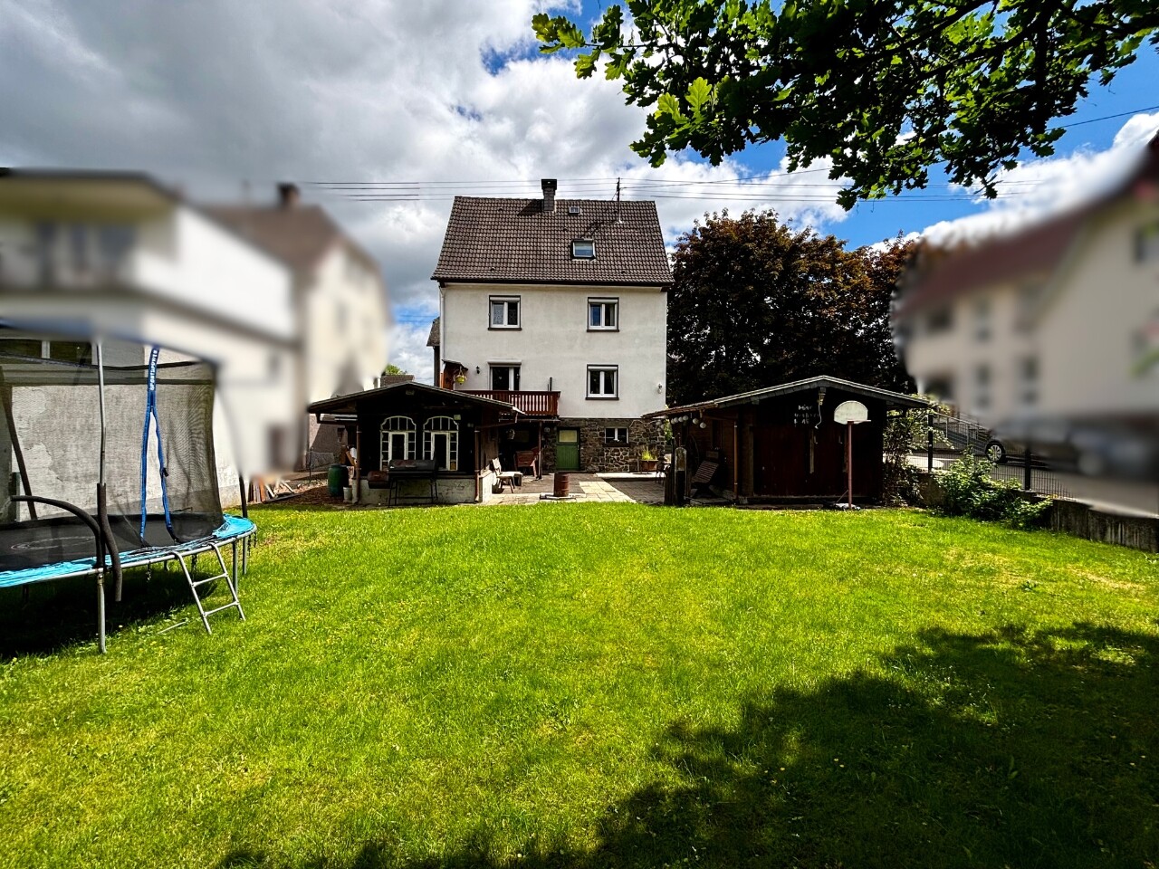 Grundstück/Rückansicht
