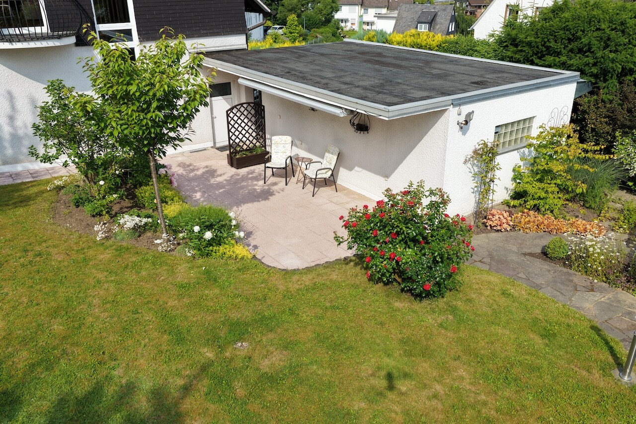 Terrasse Gartenbereich