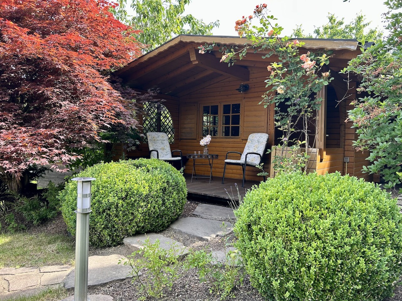 Gartenhaus mit Veranda